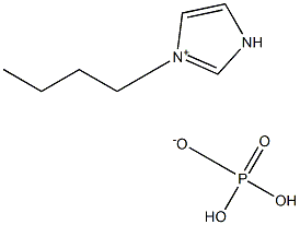 1-丁基咪唑磷酸二氢盐 结构式