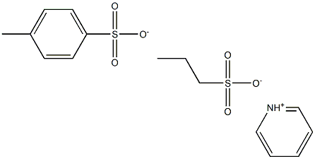 N-磺酸丙基-3-甲基吡啶对甲苯磺酸盐 结构式
