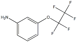 3-Pentafluoroethyloxy-phenylaMine 结构式