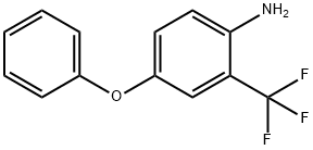 4-苯氧基-2-(三氟甲基)苯胺 结构式