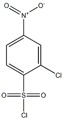 2-Chloro-4-Nitro Benzene Sulphonyl Chloride 结构式