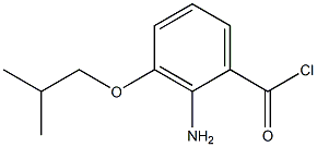 2-aMino-3-isobutoxybenzoyl chloride 结构式