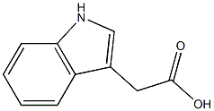 3-Indoleacetic acid Solution 结构式