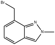 7-BroMoMethyl-2-Methylindazole 结构式