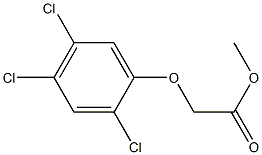 2,4,5-T-methyl ester 100 μg/mL in Methanol 结构式