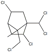 2-exo,5-endo,9,10,10- Pentachlorobornane 5 μg/mL in iso-Octane CERTAN 结构式