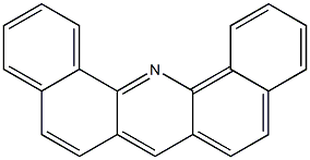 Dibenzo[c,h]acridine 结构式