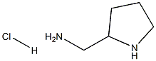 2-氨甲基吡咯烷盐酸盐 结构式