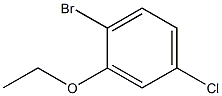 2-溴-5-氯苯乙醚 结构式