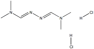 N,N-DiMethylforMaMide Azine Dihydrochloride 结构式