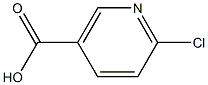 2-氯-5-羧基吡啶 结构式
