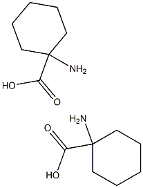 1-aMino-cyclohexanecarboxylic acid 1-aMino-cyclohexanecarboxylic acid 结构式