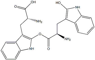 2-Hydroxy-D-tryptophan 2-Hydroxy-D-tryptophan 结构式