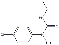 1-(4-chlorophenyl)-3-ethyl-1-hydroxyurea 结构式