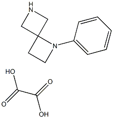 1-Phenyl-1,6-diazaspiro[3.3]heptane oxalate 结构式
