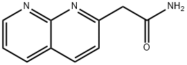 2-(1,8-萘啶-2-基)乙酰胺 结构式