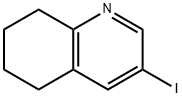 3-碘-5,6,7,8-四氢喹啉 结构式