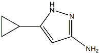 5-cyclopropyl-1H-pyrazol-3-aMine 结构式