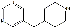 5-Piperidin-4-ylMethyl-pyriMidine 结构式