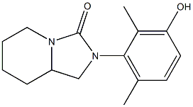 2-(2,6-DiMethyl-3-hydroxyphenyl)-3-oxo-octahydro-iMidazo[1,5-a]pyridine 结构式
