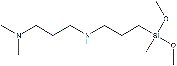 N-二甲氨丙基-氨丙基甲基二甲氧基硅烷 结构式