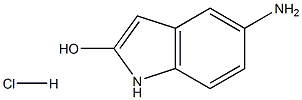 5-AMino-1H-indol-2-ol hydrochloride 结构式