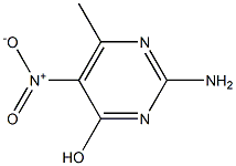 2-AMino-6-Methyl-5-nitro-4-pyriMidinol 结构式