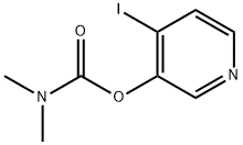 4-IODOPYRIDIN-3-YL DIMETHYLCARBAMATE 结构式