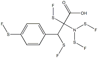 4-五氟硫代-DL-苯丙酸胺,97% 结构式