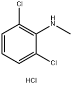 2,6-二氯-N-甲基苯胺盐酸盐 结构式