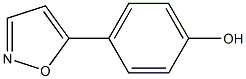 4-Isoxazol-5-yl-phenol 结构式