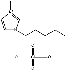 1-戊基-3-甲基咪唑高氯酸盐 结构式