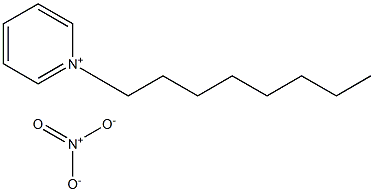 N-辛基吡啶硝酸盐 结构式