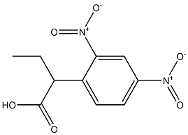 2-(2,4-二硝基苯基)丁酸 结构式