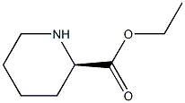 (R)-2-哌啶甲酸乙酯 结构式