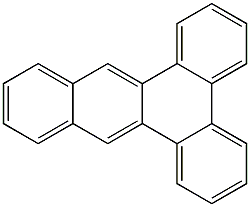 1.2:3.4-Dibenzanthracene Solution 结构式