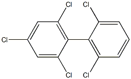 2.2'.4.6.6'-Pentachlorobiphenyl Solution 结构式