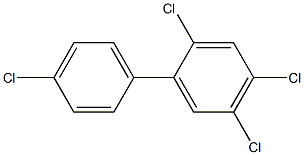 2,4,4',5-Tetrachlorobiphenyl Solution 结构式