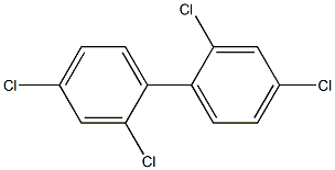 2.2'.4.4'-Tetrachlorobiphenyl Solution 结构式