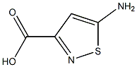 5 - 氨基异噻唑-3 - 羧酸 结构式