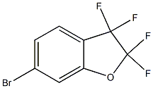 6-broMo-2,2,3,3-tetrafluoro-2,3-dihydrobenzofuran 结构式