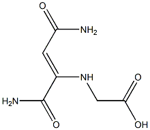 N-甘氨酸基马来酰胺酸 结构式