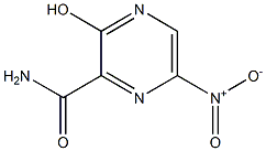 3-hydroxy-6-nitropyrazine-2-carboxaMide 结构式