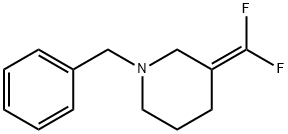 1-benzyl-3-(difluoroMethylene)piperidine 结构式