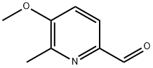 5-甲氧基-6-甲基吡啶甲醛 结构式
