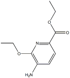 ethyl 5-aMino-6-ethoxypyridine-2-carboxylate 结构式