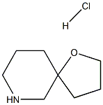 1-氧杂-7-氮杂螺[4.5]癸烷盐酸盐 结构式