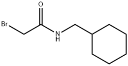 2-溴-N-(环己基甲基)乙酰胺 结构式