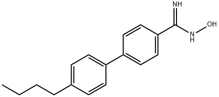 4'-正丁基二苯-4-甲胺肟 结构式