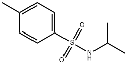 N-异丙基-4-甲基苯磺酰胺 结构式